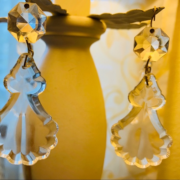 Accents Clear Crystal Chandelier Ornaments Set Of 5 Poshmark